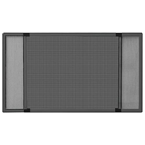 vidaXL Moustiquaire Extensible Anti-Insectes Maison Anthracite (100-193) x75cm
vidaXL Moustiquaire Extensible Pour Fenê