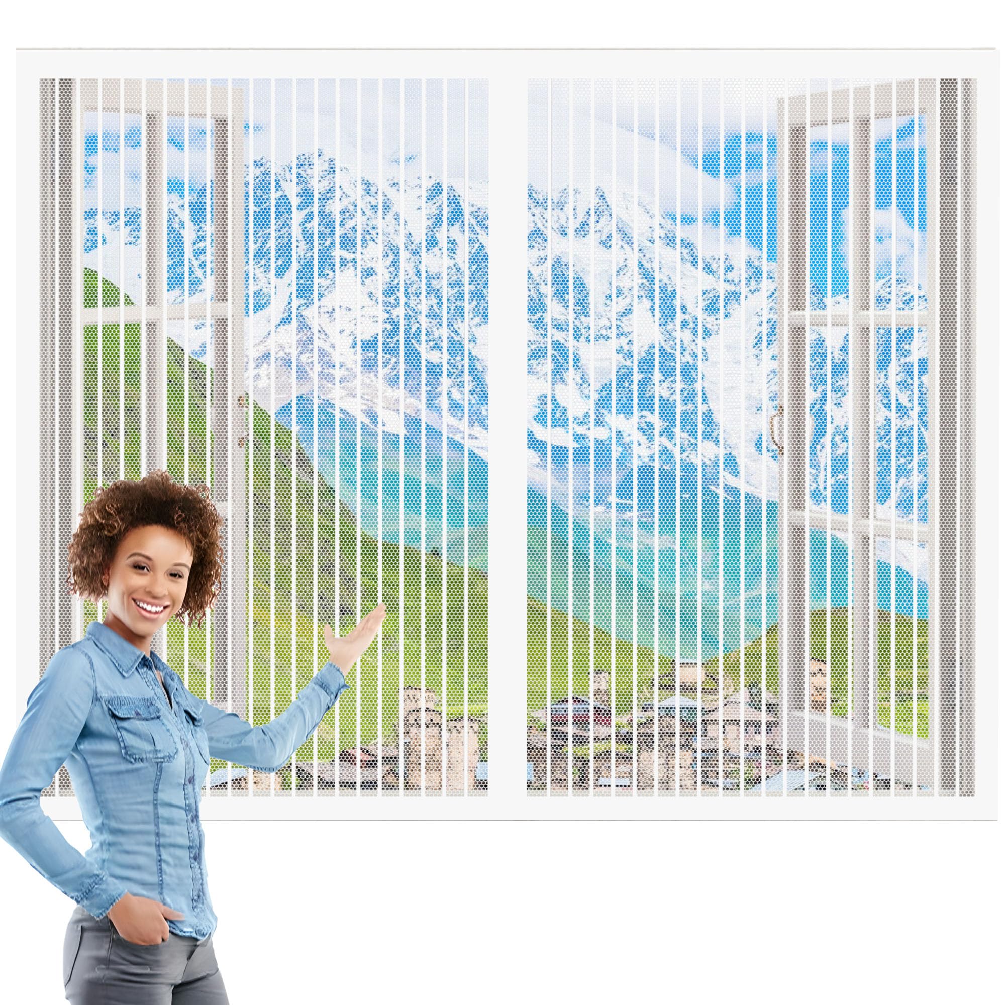 Easymaxx Insect Protect Moustiquaire Télescopique